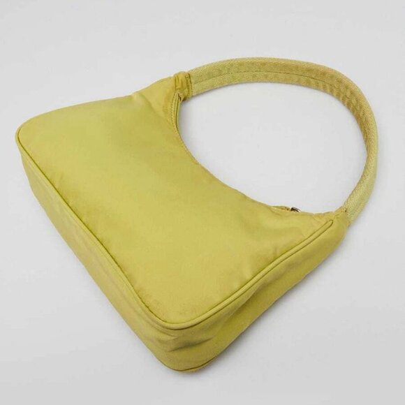 Prada Light Green Tessuto Nylon Mini Bag - Picture 3 of 10